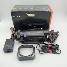 Sony FDR-AX100E 4K Ultra HD Flash Handycam Camcorder - Getestet Schöner Zustand