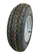 4.50-10 Komplettrad Kingstire 4x100 ET0 - 3.50Bx10H2  Stahlfelge DOT:24 - 76N