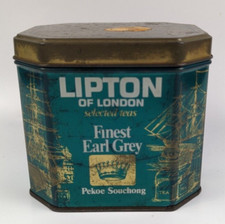 VINTAGE LIPTON EARL GREY TEA