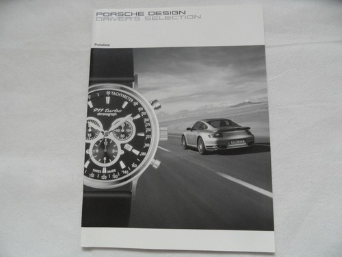 Prospekt brochure porsche - prospekt,