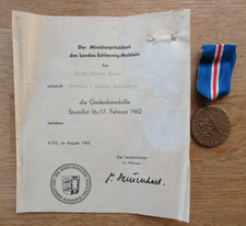 Sturmflut Medaille