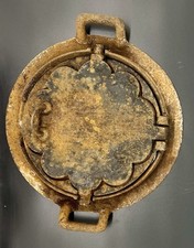 Waffeleisen antik,Guss mit Ofenring