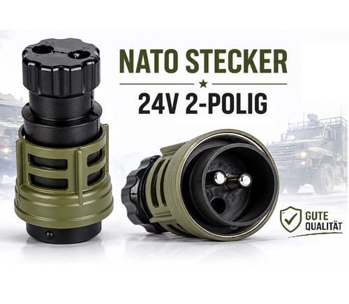 Nato stecker polig 35mm - stecker,