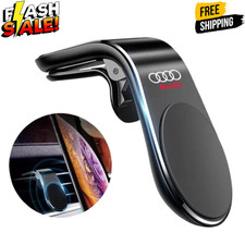 Magnet Handyhalter Auto Lüftung Clip 360° Halterung für Audi A3 A4 A6 Q5 Q7Sline