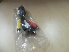 Mini USB zu 3RCA Audio Video AV Kabel Chinch Stecker Konverter Adapter Male 0,8m