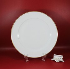 Hutschenreuther Selb Bavaria, Favorit - Speiseteller weiß Ø 25,5 cm. Goldrand