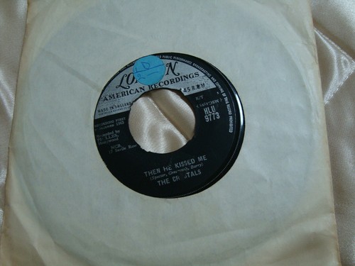 The crystals then - then, kissed