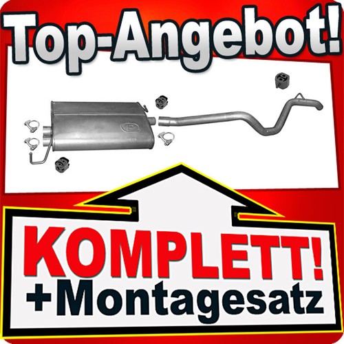 Auspuff für mercedes ml320 - auspuff,