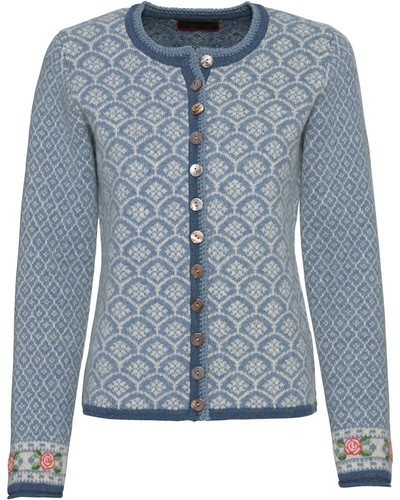 Reitmayer jacquard strickjacke - reitmayer, jacquard-strickjacke