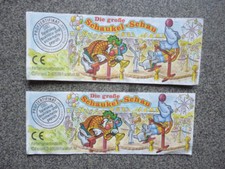 2 BPZ Die große Schaukel-Schau "Fridolin 633 127 (1998) Ü Ei