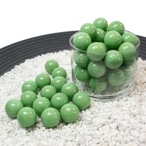 1kg glasmurmeln opak grün - 1kg,