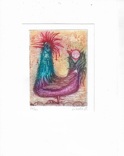 Lithografie signiert original - signiert,