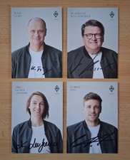 4 AUTOGRAMMKARTEN - WERDER