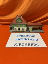 Alt DDR Auhagen Bahnhof Neukirch OWO Vero Schröter Um 1955/60 Pappe Gebraucht