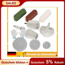 Chrom-Alu Für bohrmaschine Felgen Tool DE Polierscheibe Set 11tlg Akkuschrauber