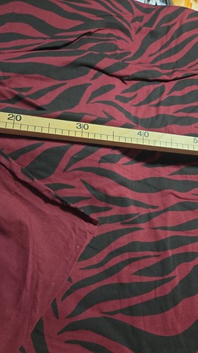 Jersey druck zebra 50cm - druck,