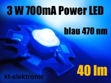 3 Stück Power LED 3W 700 mA