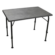 Brunner Recreo Aluminium Klapptisch Campingtisch Tisch 100 x 68 cm Schwarz Grau