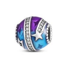 MULA Original Sternenhimmel Bead Charm CZ Für Frauen Armband 925 Sterling Silber