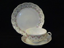 Kaiser Porzellan Romantica Marseille K. Nossek Teegedeck 3tlg. kleine Teetasse