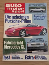Auto Motor und Sport 12/1989 Test Lancia Delta HF integrale 16V Lotus Esprit u.a