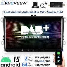 DAB+ 64GB CarPlay Android 15