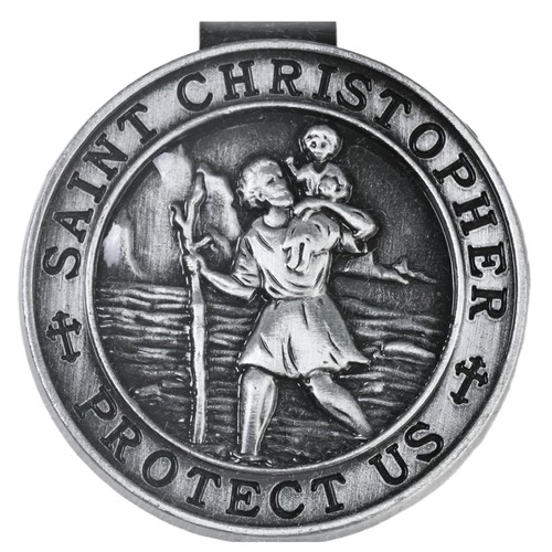 Christophorus auto visierclip - christophorus, auto-visierclip