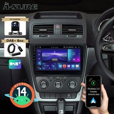 DAB+ Android 14 Autoradio Bluetooth Carplay FM GPS Navi HD Kam für Skoda Yeti 5L