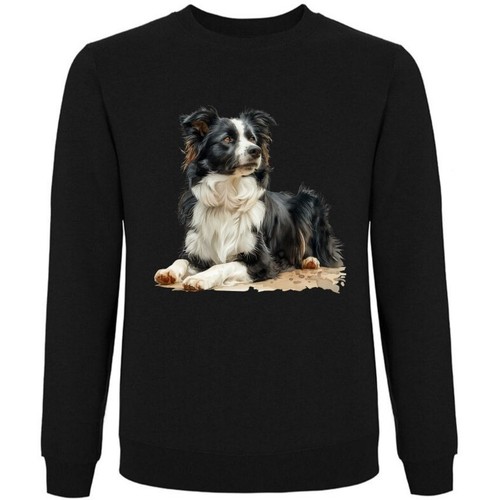 Sweatshirt schwarz border - sweatshirt,