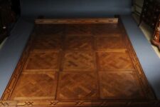 V-Sam-1 Einzigartiger Parkettboden Fliese in massiv Eiche, Intarsien *