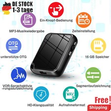 16GB Mini Spion Abhörgerät