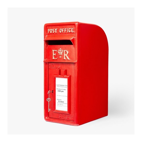 Briefkasten rot mit - er,