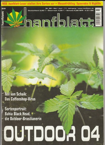Hanfblatt 3 2004 outdoor - hanfblatt, #3/2004