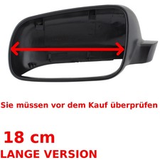 LANG 18cm SPIEGELKAPPE ABDECKUNG LINKS FÜR VW GOLF IV MK4 BORA PASSAT B5 LUPO