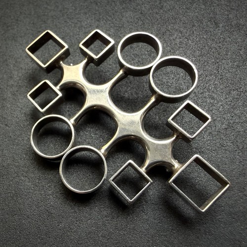 Vintage designer brosche david - brosche,