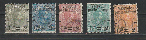 Alte briefmarken aus - briefmarken, italien