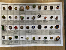 Konvolut 40 Stück Anstecknadeln Anstecker Fußball Hamburg