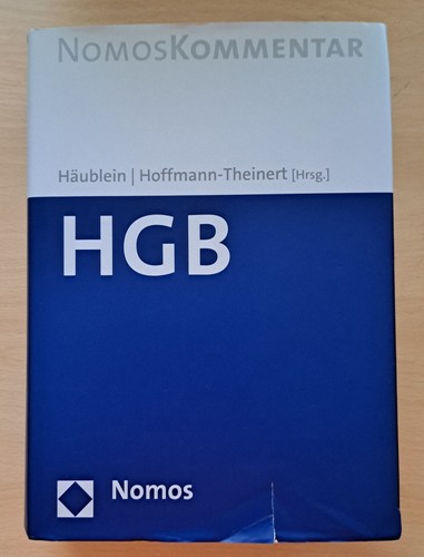 Hgb nomos kommentar - hgb,