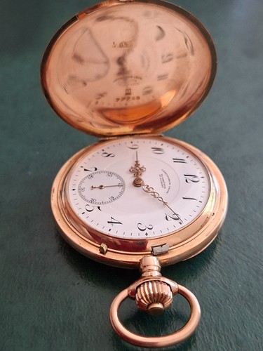 Herren taschenuhr savonette - taschenuhr,