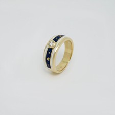 Faberge Ring mit 0,10ct