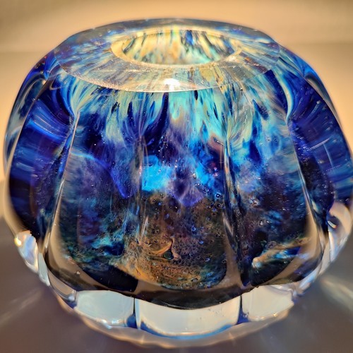 Schwere glasschale vase - schwere,