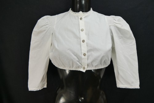 Dirndlbluse weiß bluse - gr.36,