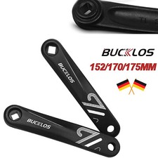 Hohlkurbel 152/170/175mm Kurbelarm E-Bike Vierkant/Diamant/Keilnutbohrung MTB DE