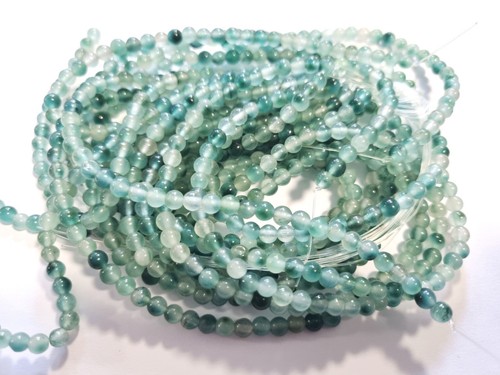 Jade kugeln perlen grün weiß - jade,