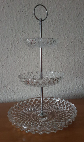 Etagere glas gewicht - etagere,,