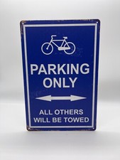 Blechschild Parking only 51