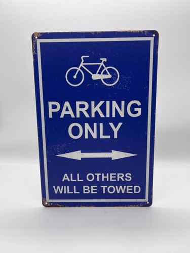 Blechschild parking only - blechschild, 51
