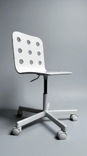 ? Moderner weißer Drehstuhl mit Rollen – Nur 2 Tage benutzt – Neuwertig