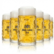 6x König Ludwig Bier Glas