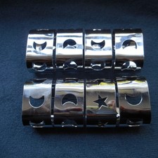 Serviettenringe Edelstahl Leonardo 8 Stück